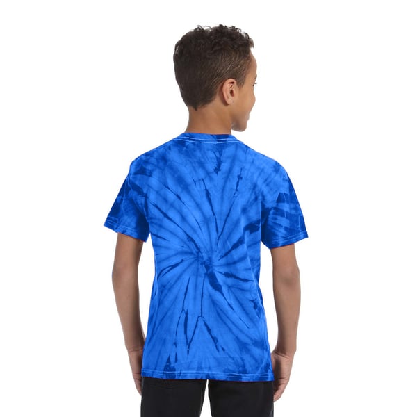Colortone Childrens Unisex Tonal Spider Short Sleeve T-Shirt