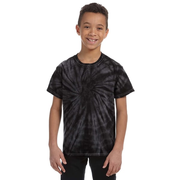 Colortone Childrens Unisex Tonal Spider Short Sleeve T-Shirt