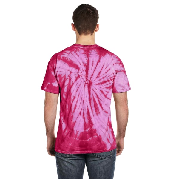 Colortone Adults Unisex Tonal Spider Short Sleeve T-Shirt