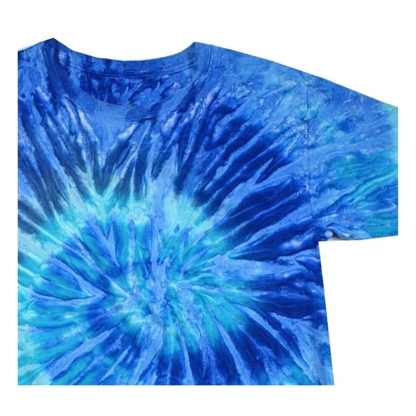 Colortone Womens/Ladies Rainbow Tie-Dye Short Sleeve Heavyweight T-Shirt
