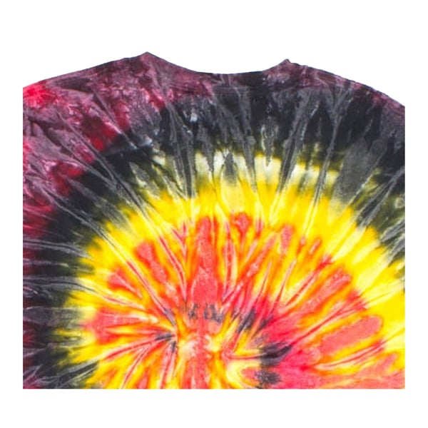 Colortone Womens/Ladies Rainbow Tie-Dye Short Sleeve Heavyweight T-Shirt