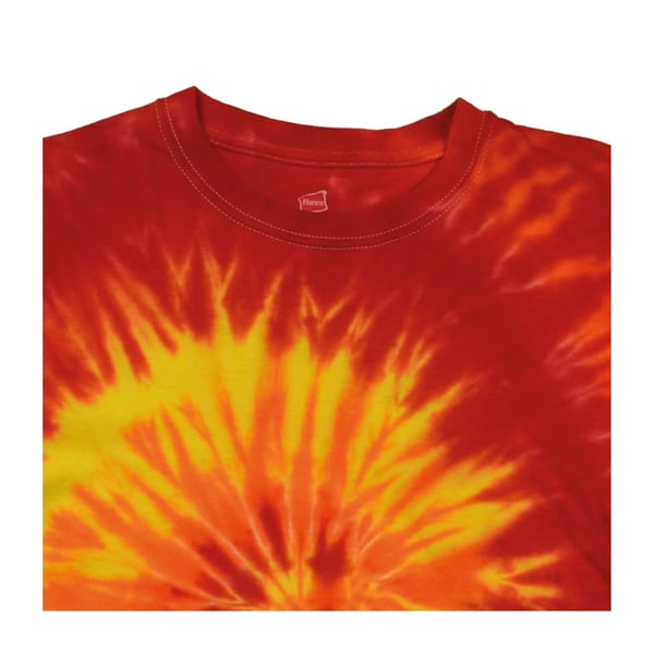 Colortone Womens/Ladies Rainbow Tie-Dye Short Sleeve Heavyweight T-Shirt
