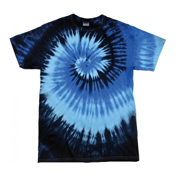 Colortone Womens/Ladies Rainbow Tie-Dye Short Sleeve Heavyweight T-Shirt
