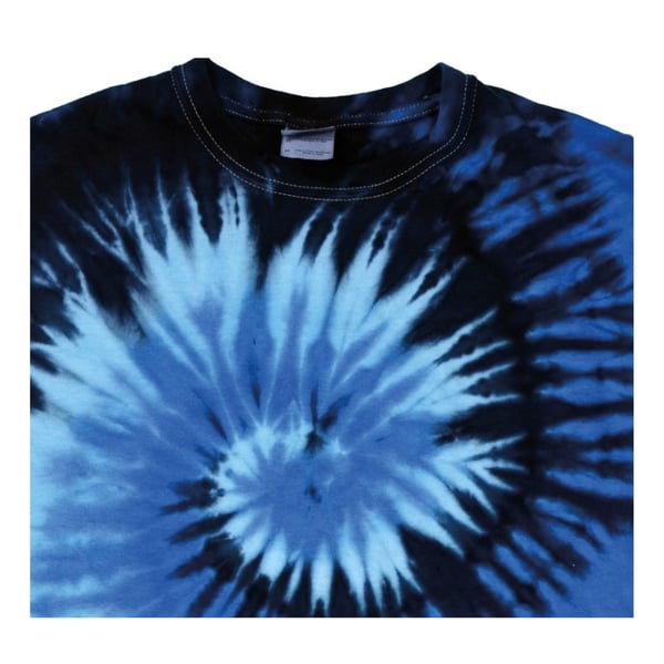 Colortone Womens/Ladies Rainbow Tie-Dye Short Sleeve Heavyweight T-Shirt