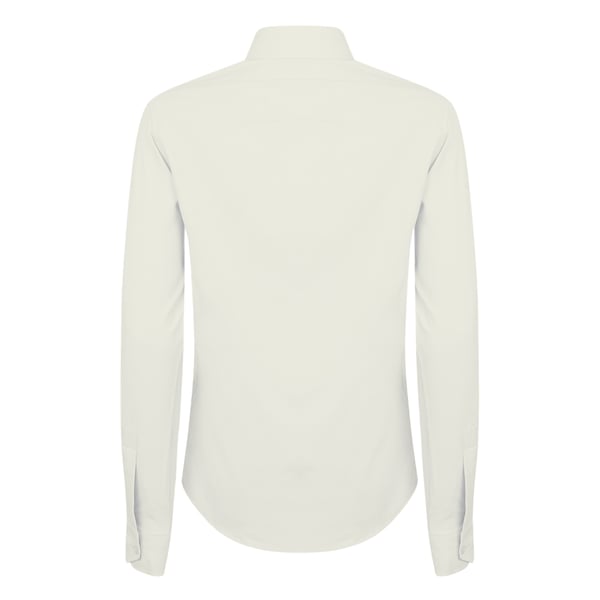 Henbury Womens/Ladies Wicking Long Sleeve Work Shirt
