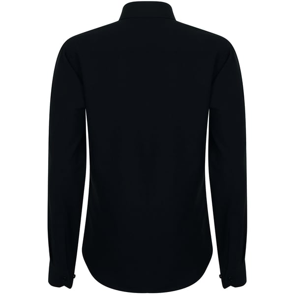 Henbury Womens/Ladies Wicking Long Sleeve Work Shirt