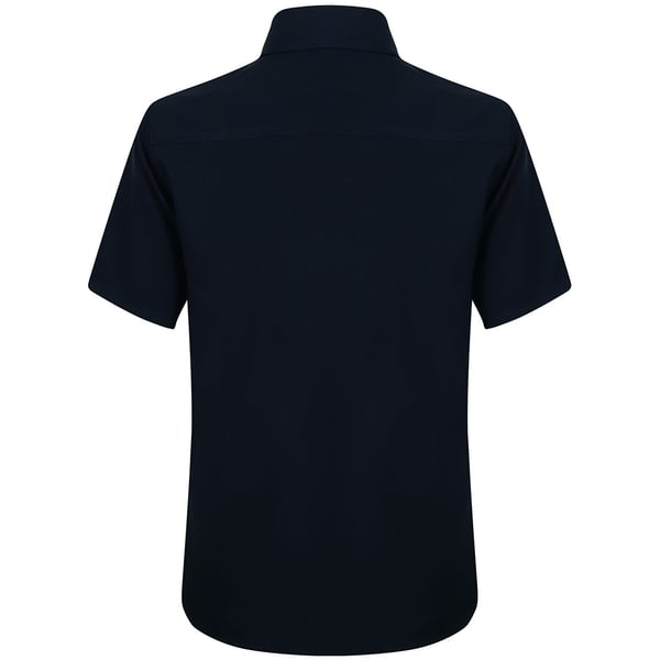 Henbury Mens Wicking Short Sleeve Work Shirt