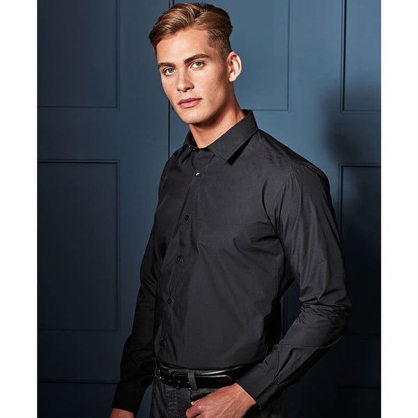 Premier Supreme Heavier Weight Poplin Long Sleeve Work Shirt