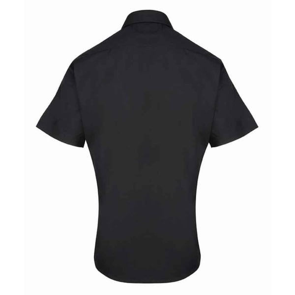Premier Mens Supreme Heavy Poplin Short Sleeve Work Shirt