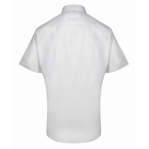 Premier Mens Supreme Heavy Poplin Short Sleeve Work Shirt