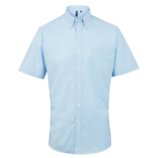 Premier Mens Signature Oxford Short Sleeve Work Shirt