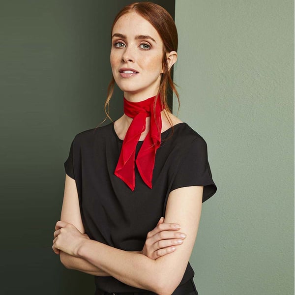 Premier Ladies/Womens Work Chiffon Formal Scarf