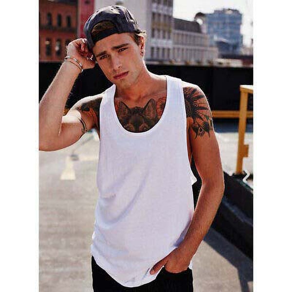 Tanx Mens Vest Sleeveless Vest Top / Muscle Vest