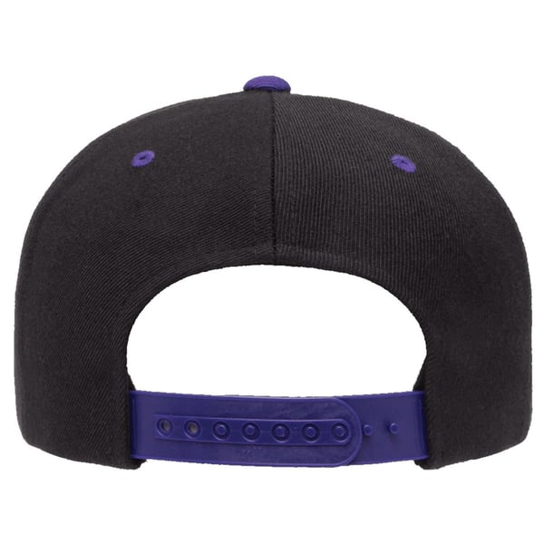 Yupoong Mens The Classic Premium Snapback 2-Tone Cap