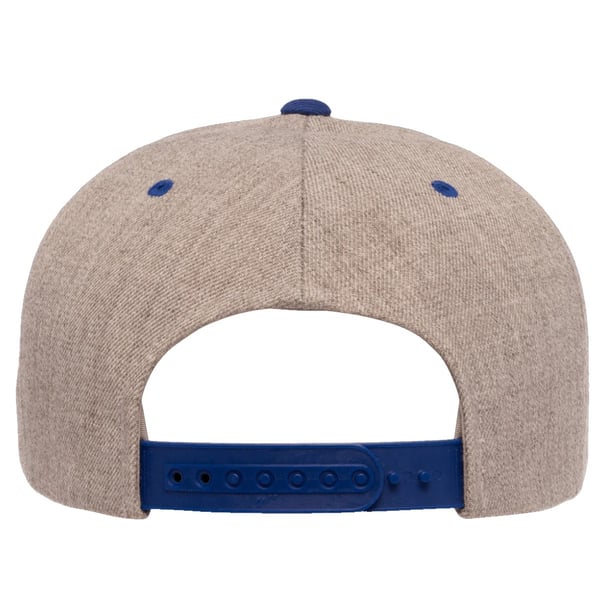 Yupoong Mens The Classic Premium Snapback 2-Tone Cap