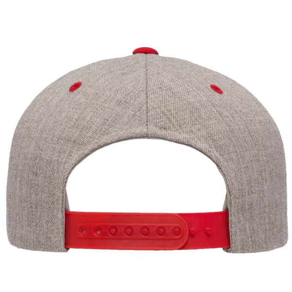 Yupoong Mens The Classic Premium Snapback 2-Tone Cap