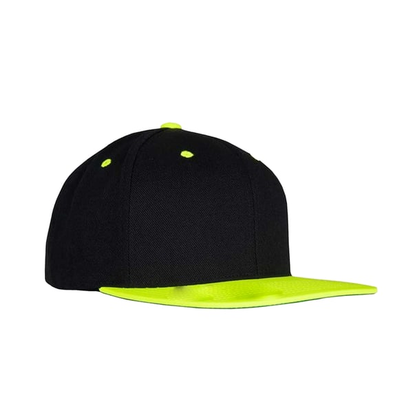 Yupoong Mens The Classic Premium Snapback 2-Tone Cap