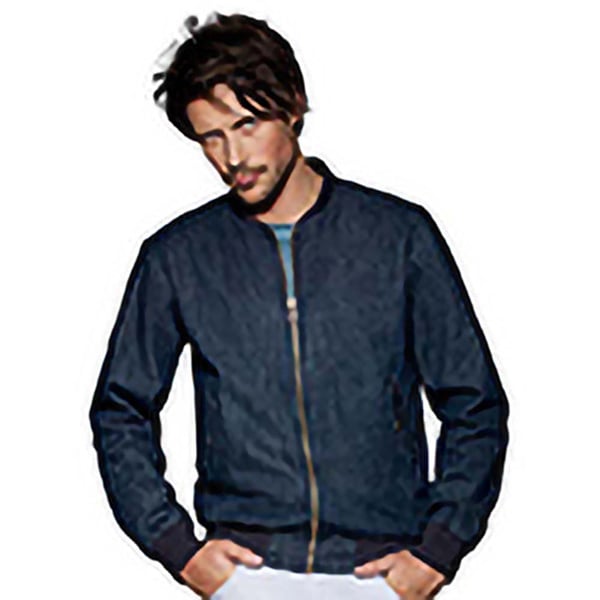 B&C Denim Bomberjakke til mænd Supremacy Denim Bomber Jacket
