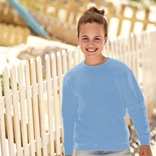 Fruit Of The Loom Kids Unisex Classic 80/20 Set-In Sweatshirt