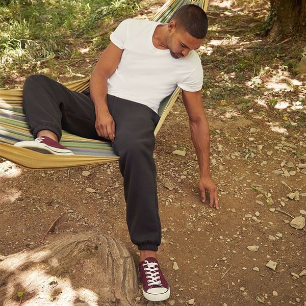 Fruit Of The Loom Mens Premium 70/30 Elasticated Jog Pants / Jogging Bottoms