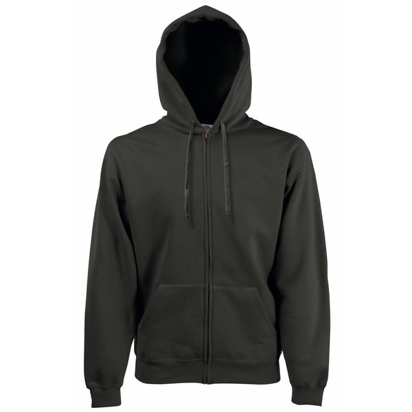 Fruit Of The Loom Herr Premium 70/30 Hooded Zip-Up Sweatshirt / Hoodie