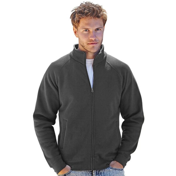 Fruit Of The Loom Mens Premium 70/30 Full Zip Sweatshirt Jacket