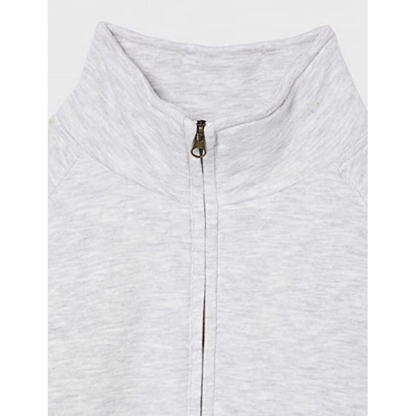 Fruit Of The Loom Mens Premium 70/30 Zip Neck Sweatshirt