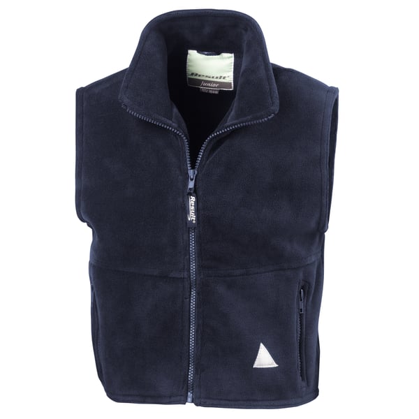 Result Børne Unisex Polar-Therm® Fleece Bodywarmer / Gilet med anti-pill polartemperatur