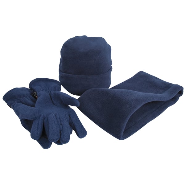 Result Unisex Active Fleece Anti-Pill Winter Hat, Gloves & Neckwarmer Set