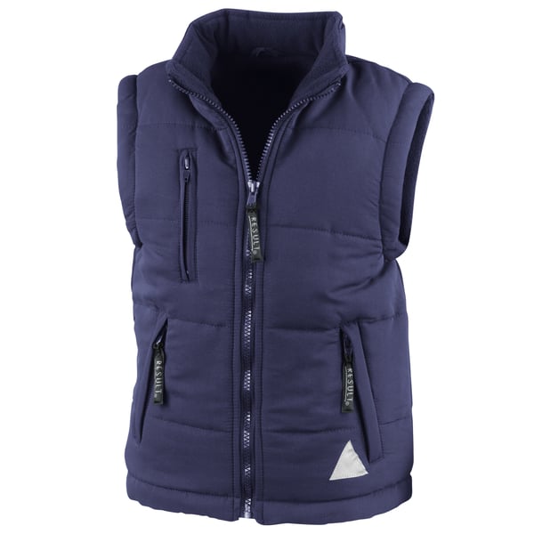 Result Unisex ultra polstret bodywarmer / Gilet (vandafvisende og vindtæt) til børn