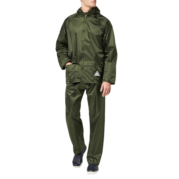 Result Mens Heavyweight Waterproof Rain Suit (Jacket & Trouser Suit)