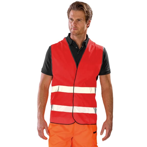 Result Core Unisex Motorist Hi-Vis sikkerhedsvest til voksne