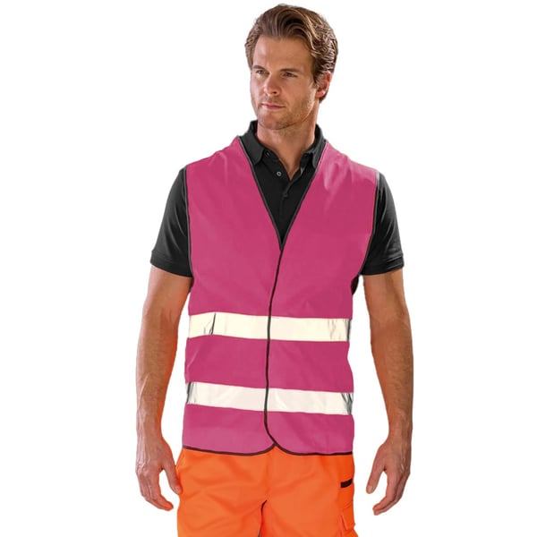 Result Core Adult Unisex Motorist Hi-Vis Safety Vest