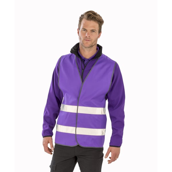 Result Core Unisex Motorist Hi-Vis sikkerhedsvest til voksne