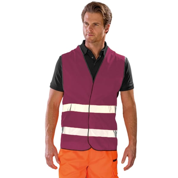 Result Core Adult Unisex Motorist Hi-Vis Safety Vest