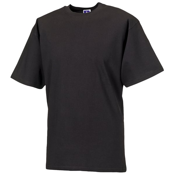 Russell Europe Mens Classic Heavyweight Ringspun Short Sleeve T-Shirt