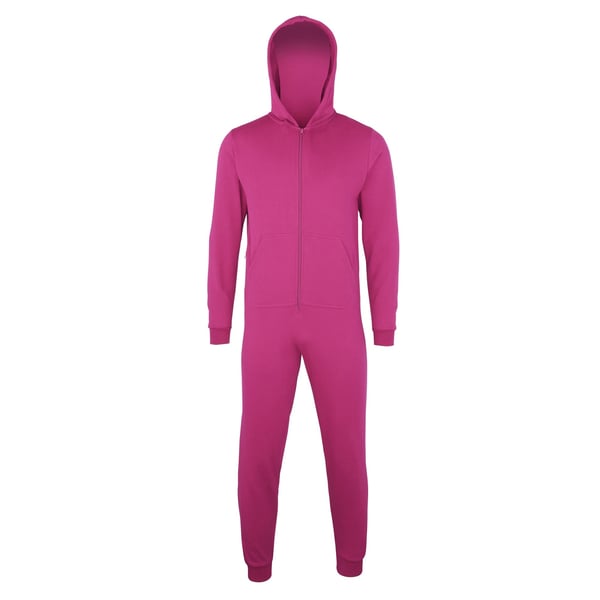 Comfy Co Childrens Unisex Plain All In One / Onesie