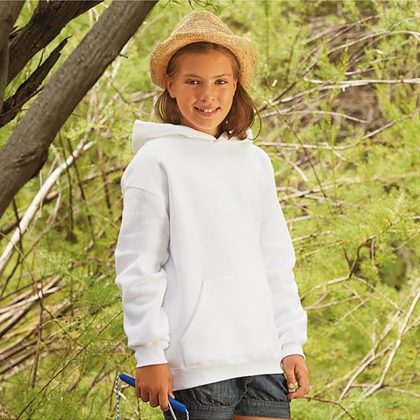 Fruit Of The Loom Kids Unisex Premium 70/30 Hooded Sweatshirt / Hoodie