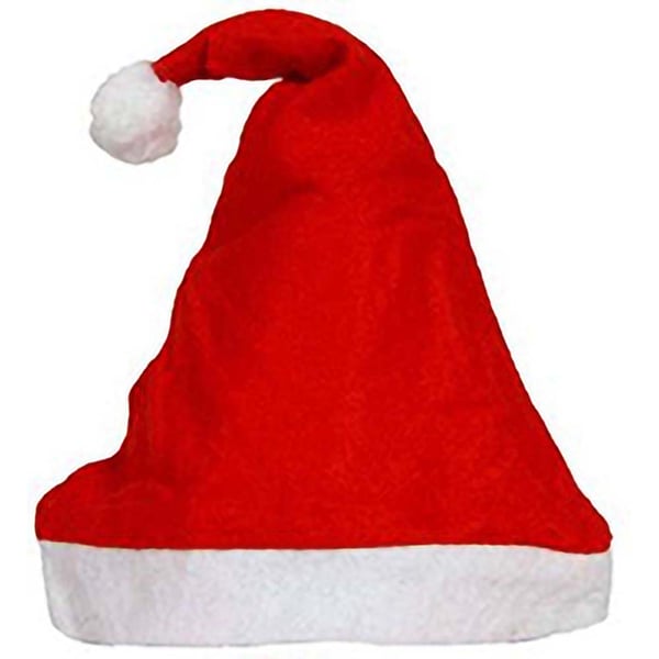 Christmas Shop Unisex Budget Value Santa Hat
