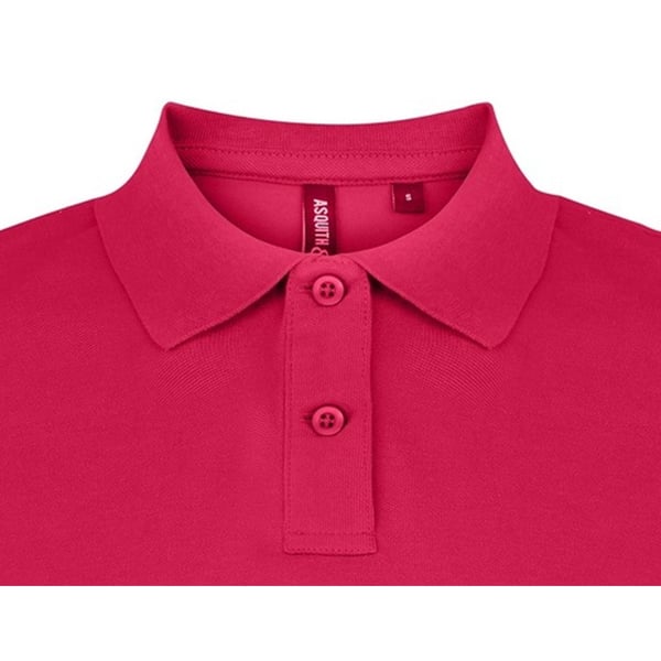 Asquith & Fox Womens/Ladies Plain Short Sleeve Polo Shirt