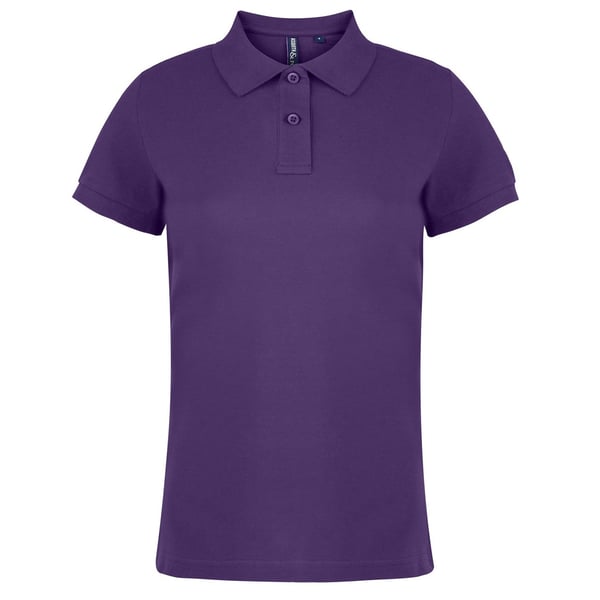 Asquith & Fox Womens/Ladies Plain Short Sleeve Polo Shirt