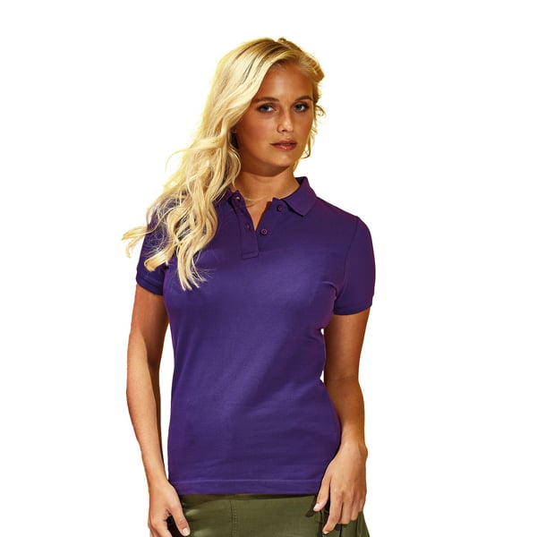 Asquith & Fox Womens/Ladies Plain Short Sleeve Polo Shirt