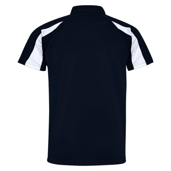 AWDis Just Cool Mens Short Sleeve Contrast Panel Polo Shirt