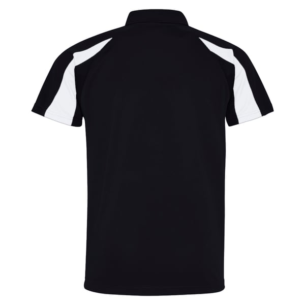 AWDis Just Cool Mens Short Sleeve Contrast Panel Polo Shirt