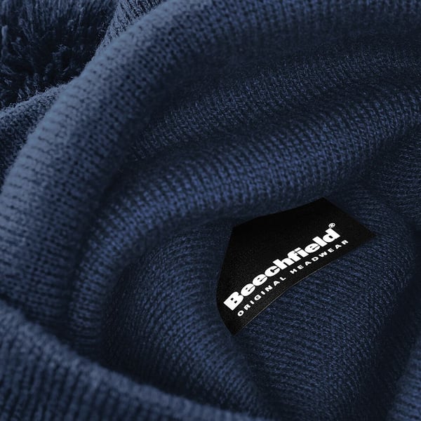 Beechfield Unisex Original Pom Pom Winter Beanie Hat