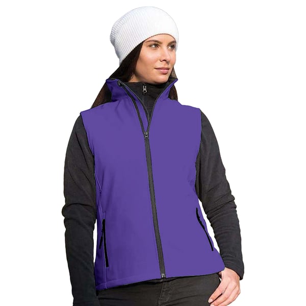 Result Core Womens/Ladies Printable Softshell Bodywarmer