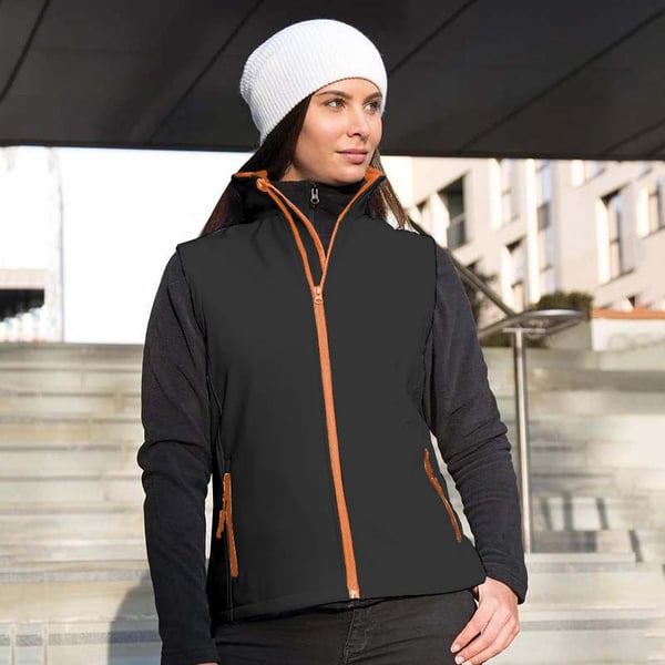 Result Core Womens/Ladies Printable Softshell Bodywarmer