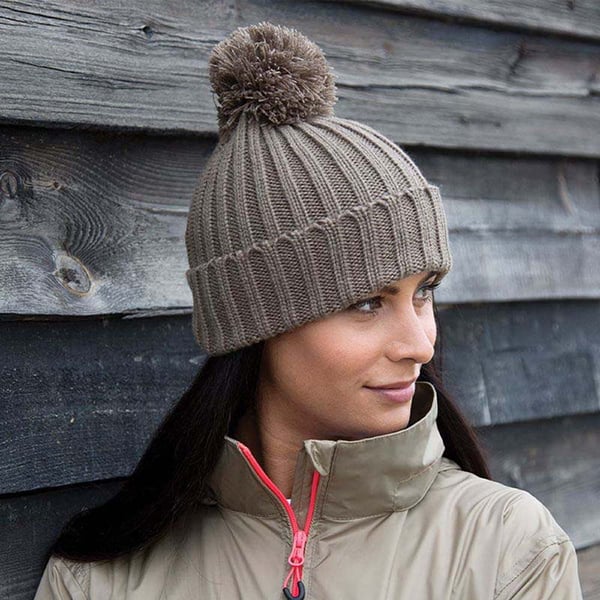 Result Unisex Winter Essentials HDi Quest Knitted Beanie Hat