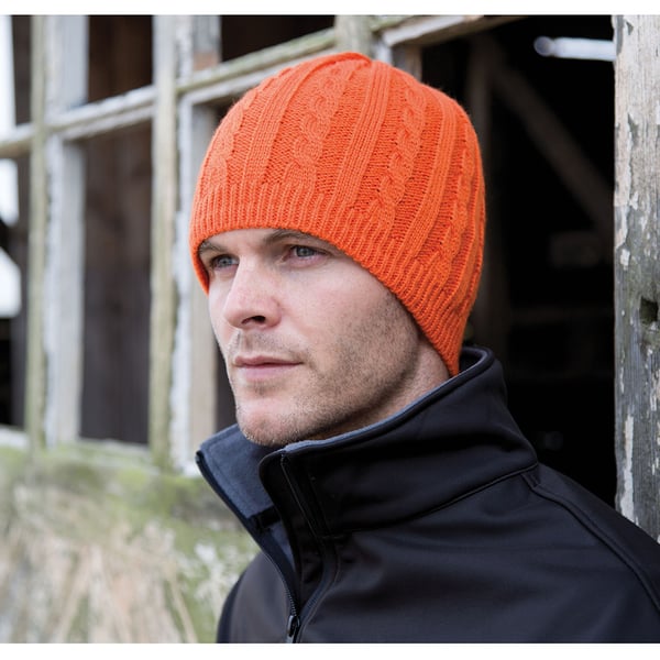 Result Unisex vinter Essentials Mariner strikket hue