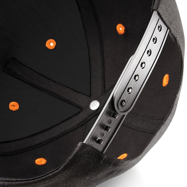 Beechfield Unisex 5 Panel kontrast Snapback Cap